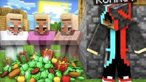 Я ТАЙНО ПОМОГ ЖИТЕЛЯМ В МАЙНКРАФТ _ Компот Minecraft