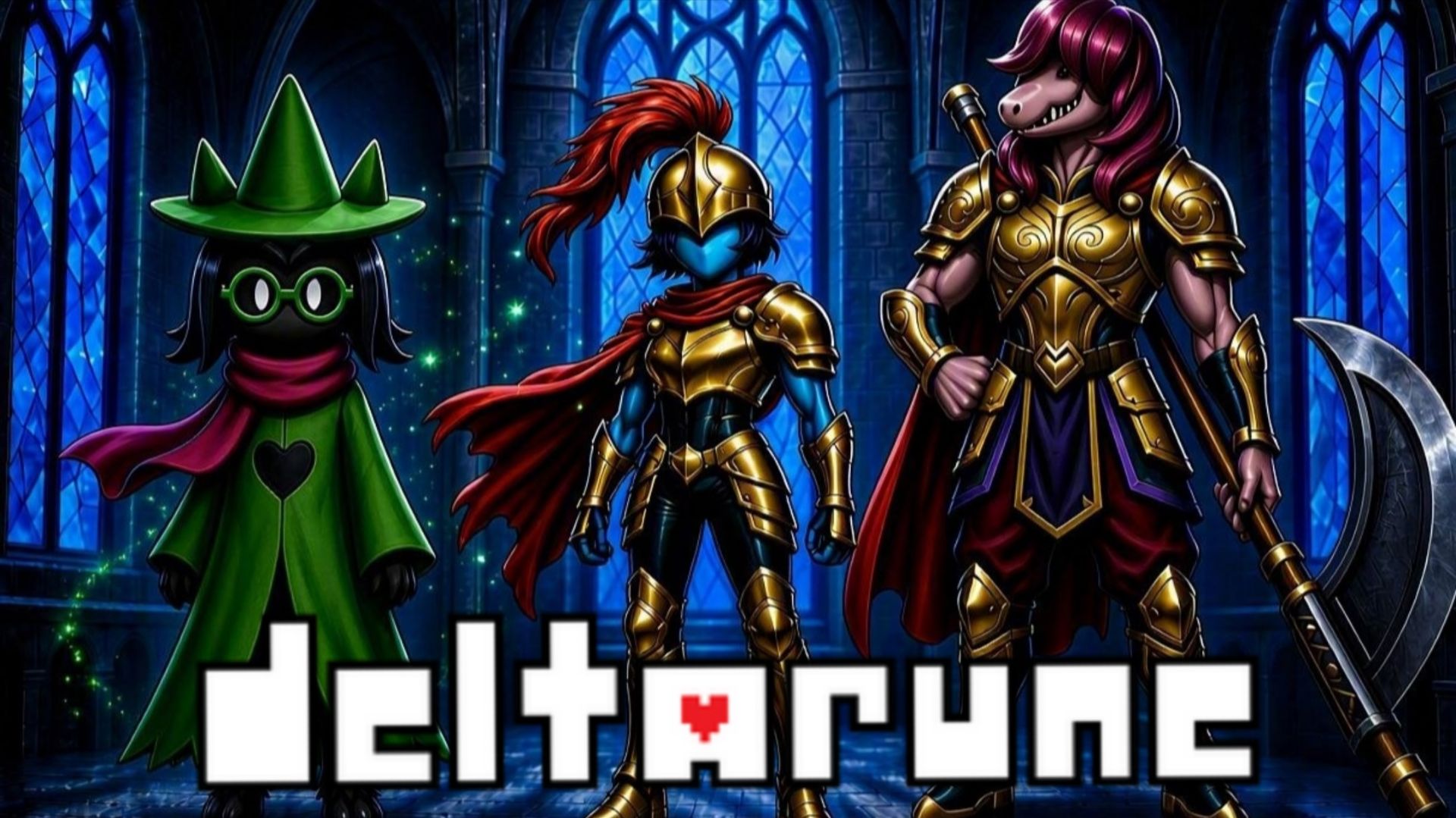 КОНЕЦ 4 ГЛАВЫ - КООП-СТРИМ №4 #Deltarune: Chapter 4