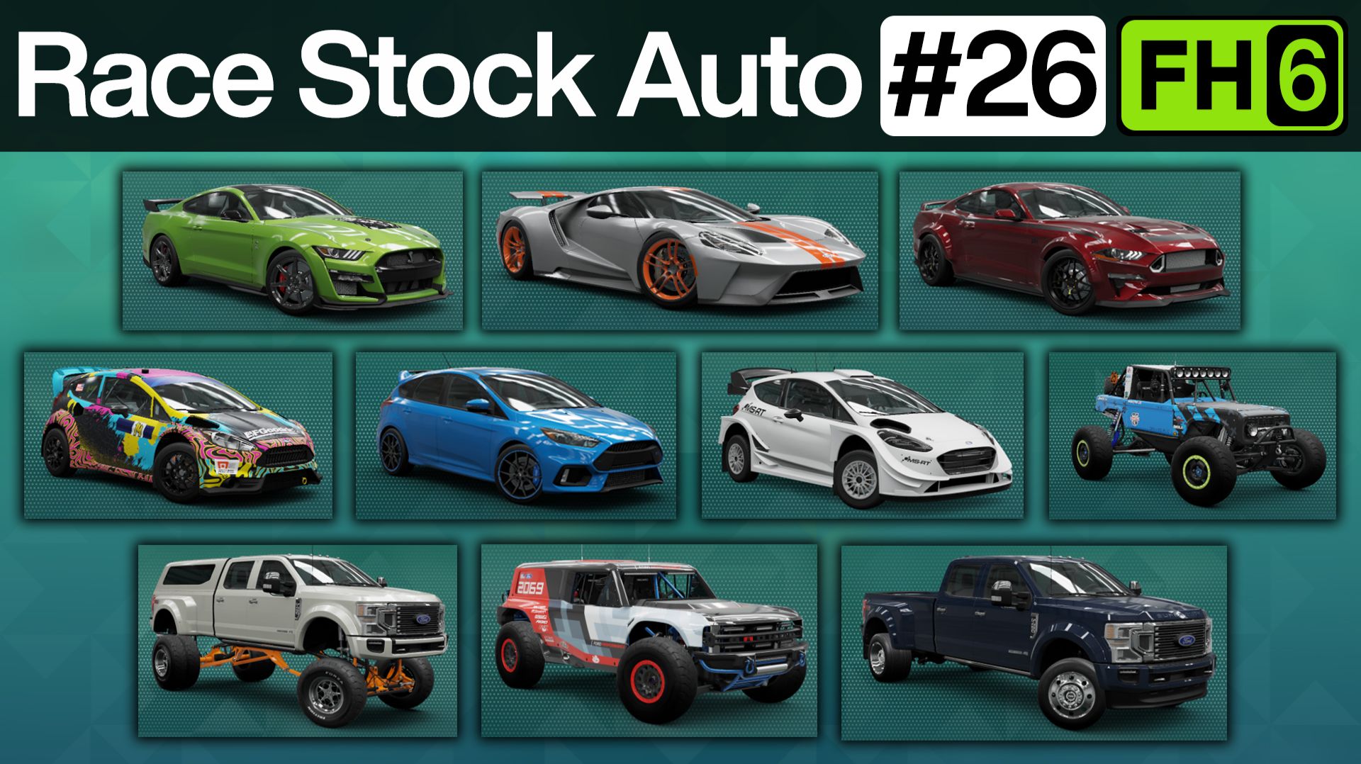 Forza Horizon 6 - Race Stock Auto #26
