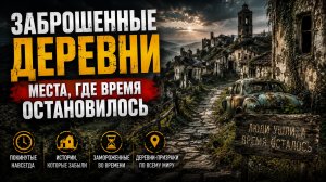 ЗАБРОШЕННЫЕ ДЕРЕВНИ | Места, где время остановилось | Документальный Фильм