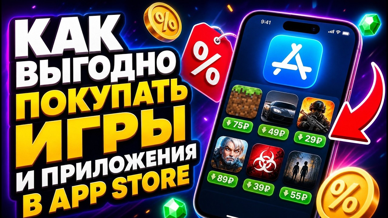 Как выгодно покупать игры и приложения в App Store