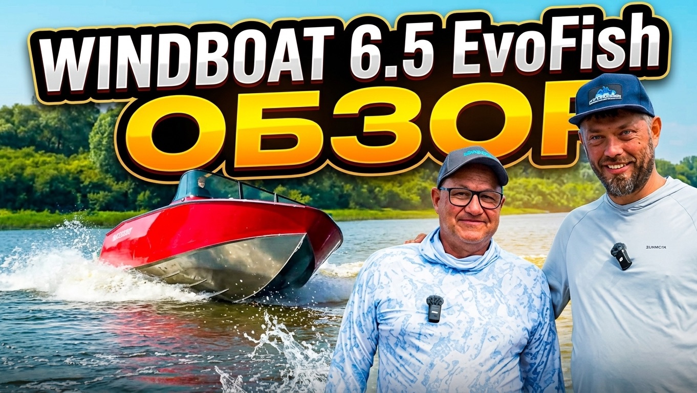 НОВИНКА 2026 – Windboat 6.5 EvoFish | БОЛЬШОЙ ОБЗОР с Олегом Селивановым