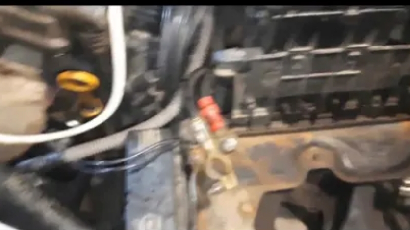 опель вектра б, сбока, подключение шланг и проводки/Vectra B 1,6 16v