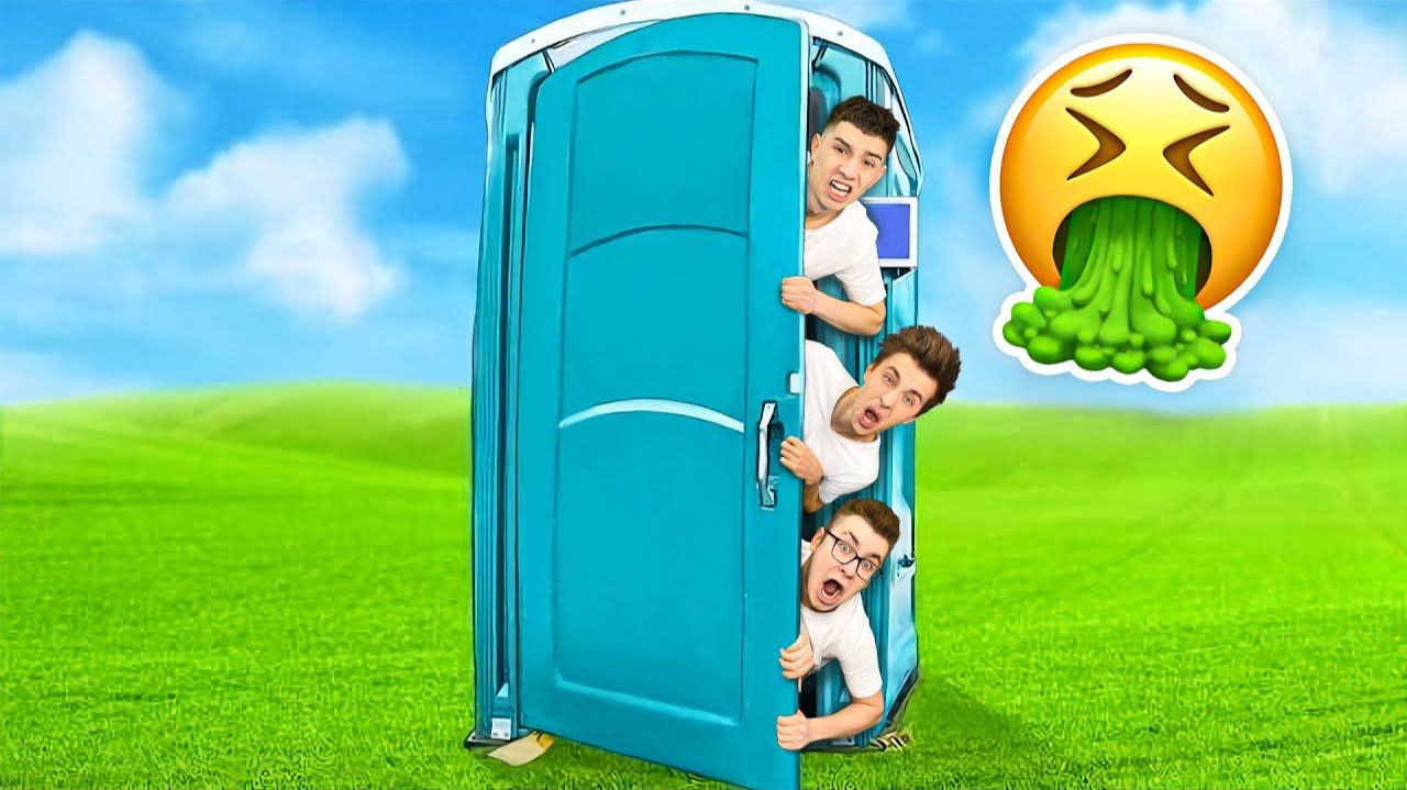 КТО ПОСЛЕДНИЙ ПОКИНЕТ БИОТУАЛЕТ ЧЕЛЛЕНДЖ !