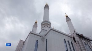 Әр-Рәхим мәсетенең тышын төҙөкләндереү тамамланыу алдында