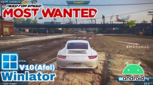 (перезалив) Need For Speed Most Wanted 2012 On Android! Snapdragon 8 gen 1 winlator