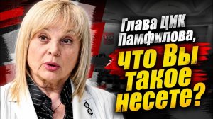 Дмитрий Борисенко. Глава ЦИК Памфилова, что Вы такое несёте