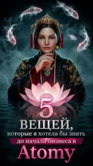 5 вещей которые я хотела бы знать до начала бизнеса в Атоми