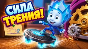 Фиксики_ Сила трения и каток для Нолика! _ ФиксиКнижки мультик игра