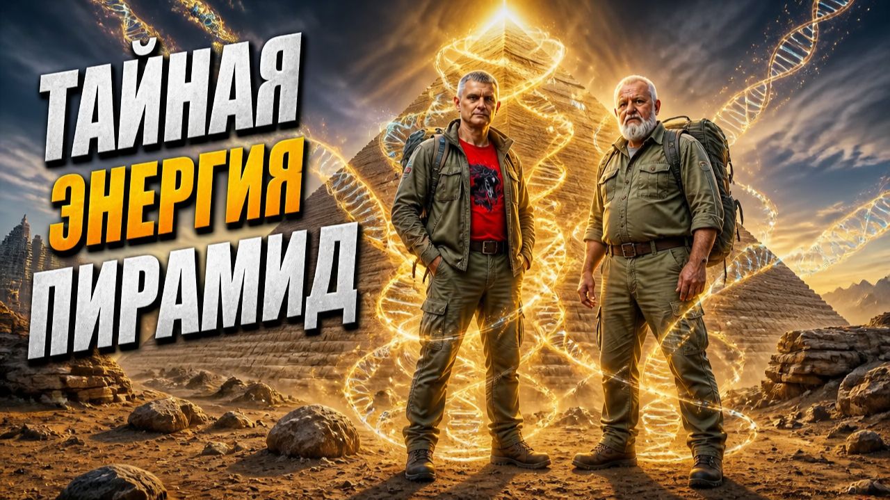 ТАЙНАЯ ЭНЕРГИЯ ПИРАМИД! Раскрываем СЕКРЕТЫ! Андрей Сгонников и Александр Мосолов