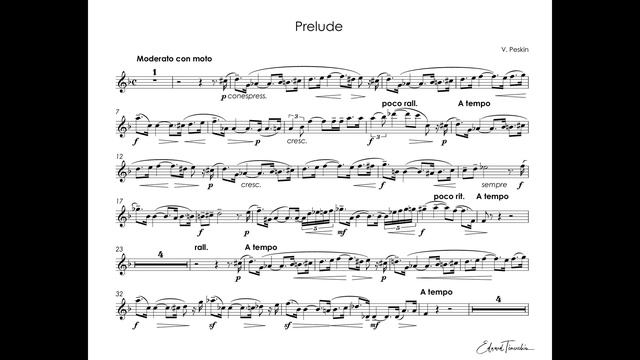 Peskin Vladimir - Prelude - Giuliano Sommerhalder trumpet Bb