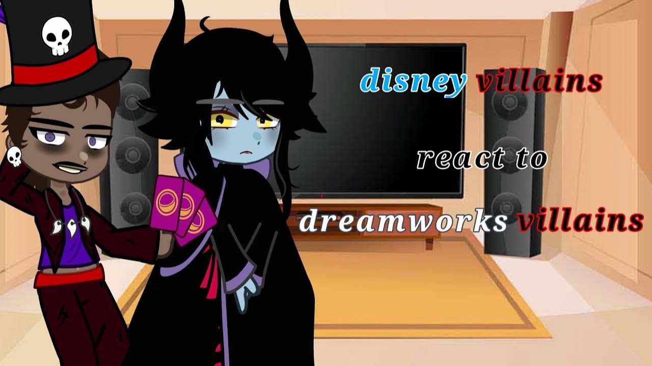 Реакция Злодеев Дисней на Злодеев DreamWorks  Кроссовер  Гача реакция  Кот в сапогах