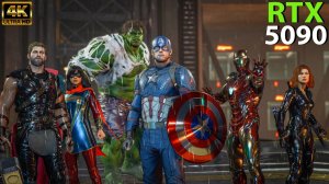 RTX 5090 32GB - Marvel's Avengers (4K UHD 120FPS) DLSS Quality