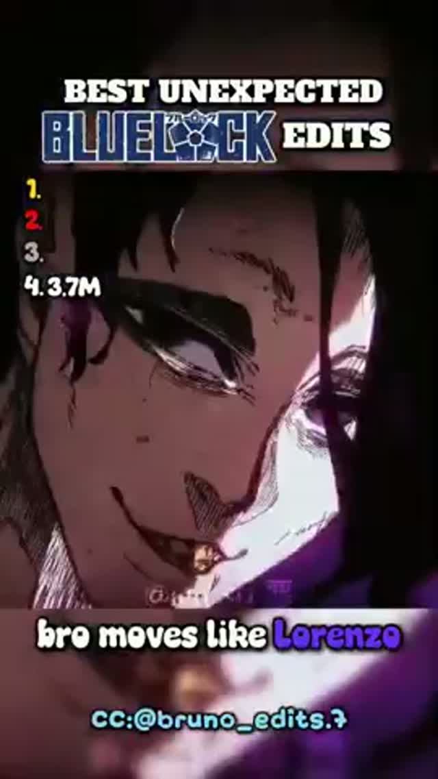 Ranking Best Unexpected Blue Lock Edits Part 180