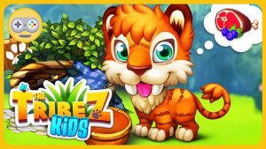 Играем с тигренком Сарой_ Танцы, рыбалка и модные наряды!