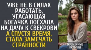 Истории из жизни Уже не в силах работать, угасающая бизнесвумен поехала на дачу к свекрови…