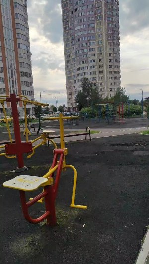 обзор на площадку (синию)
