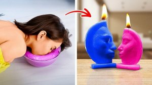 НЕВЕРОЯТНЫЕ САМОДЕЛКИ СО СВЕЧАМИ ЛАЙФХАКИ ДЛЯ ДОМАШНЕГО ДЕКОРА