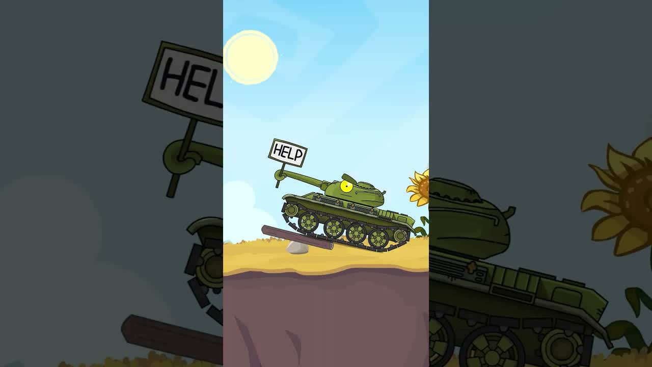 Как появился Т-100 лт ! #homeanimations #cartoon #animation #мультик #tank