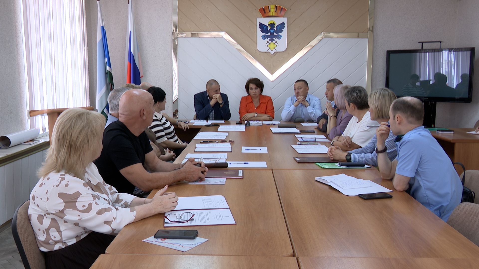 Прошло заседание городской Думы.