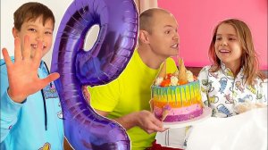 День Рождения Кати 9 лет
