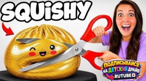 ⚡100 запрещённых сквиш пельменей!🥟🍿🔥⚡