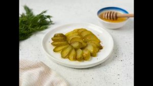 СОЛЁНЫЕ ОГУРЦЫ С МЁДОМ
