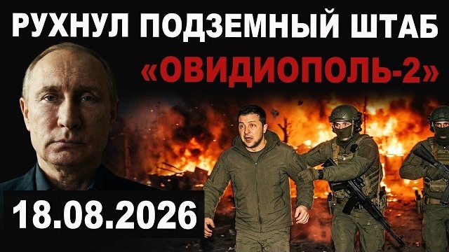 Срочно. Подробности. Рухнул подземный штаб «Овидиополь-2»