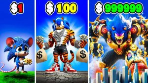 SONIC Animals от 1 до 1 000 000 долларов