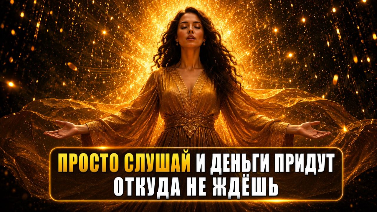 Саблиминал на Привлечение Богатства и Удачи · Скрытые Аффирмации Слышно в Конце · 183,58 Гц