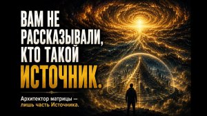 14. ВСЕ ИЩУТ СОЗДАТЕЛЯ. НО ЗАБЫЛИ ОБ ИСТОЧНИКЕ. Почему Архитектор — не первый.