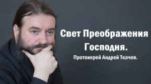 Свет Преображения Господня. Протоиерей Андрей Ткачев. 2006.08.19.