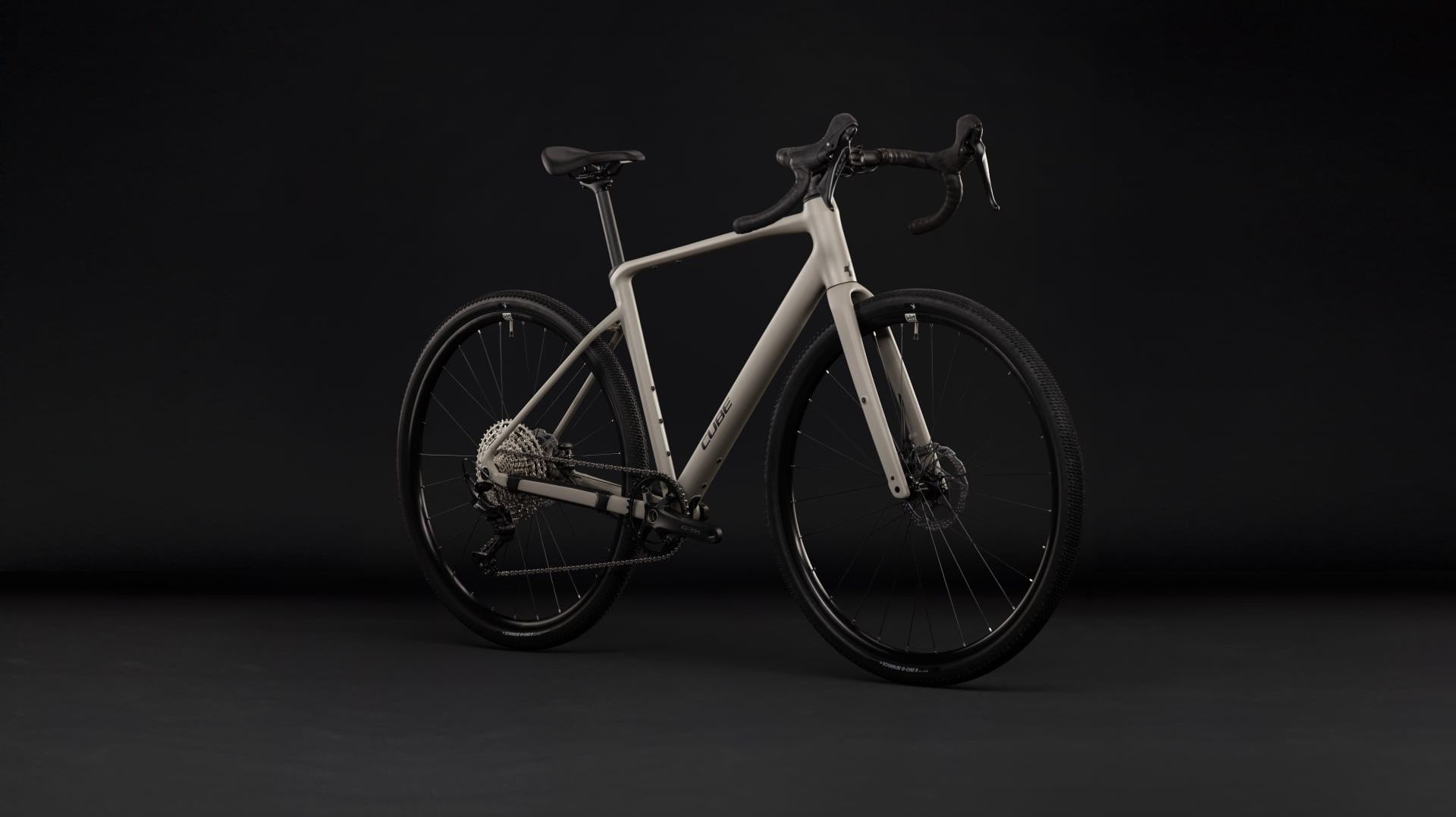 Велосипед Cube Nuroad EX Oatgrey´n´black (2027)