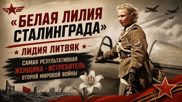 18 Августа День рождения Лидии Литвяк знаменитой лётчицы  с позывным,, Белая лилия,,