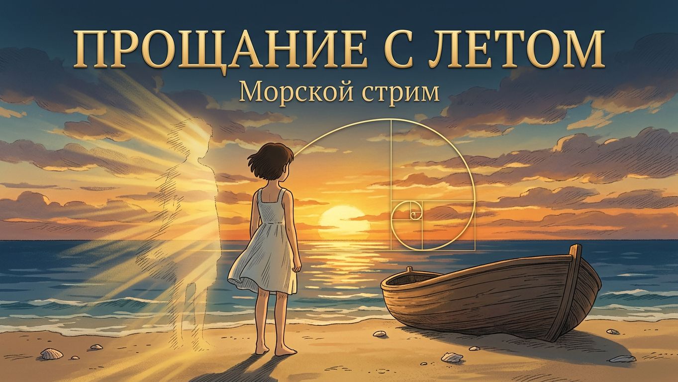Прощание с летом - морской стрим.
