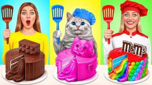 Кулинарный Челлендж_ Я против Бабушки с Котиком _ Смешные Челленджи