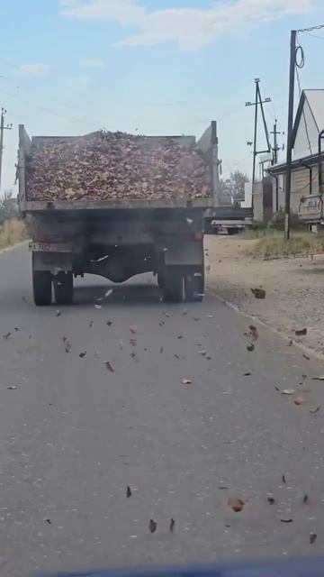 Уважаемые,  будьте внимательны друг к другу. Неужели нельзя накрыть чем-то кузов?
