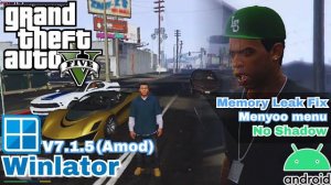 (перезалив) GTA V Winlator Snapdragon 8 Gen 1 Test