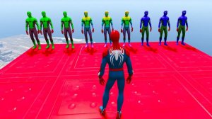 Мультик_ Эпичные падения Спайдермена в GTA 5 — Вода Рага Dolls ч.34