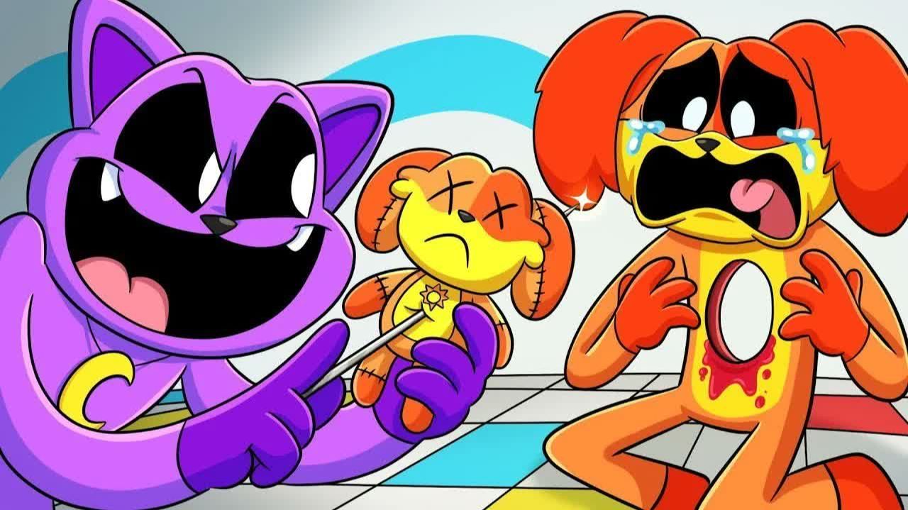 КОТ ДРЕМОТ — ТАНЦЫ С КУКЛОЙ ВУДУ! | Poppy Playtime 3 — Анимации на русском