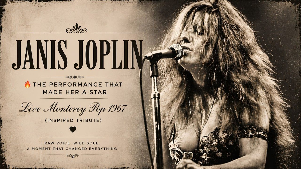 Janis Joplin 🔥 Raw Blues Rock Explosion | Live Monterey Pop 1967 (Inpired Tribute)
