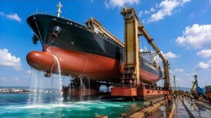 Как Ремонтируют Огромные Корабли