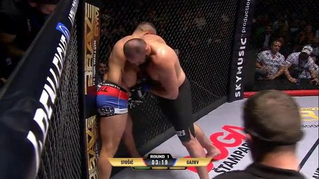 Шамиль Газиев против Дарко Стошича — полный бой (BRAVE, Сербия, UFC Fight Week)