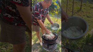 Мясо (баранина) тушеная в садже в собственном соку