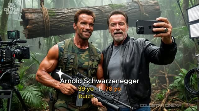 Predator (1987) АКТЁРСКИЙ СОСТАВ (тогда и сейчас) #2026 #хищник (ии)