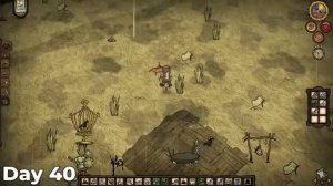 tewd 100 Days of Donert't Starve Totewer
