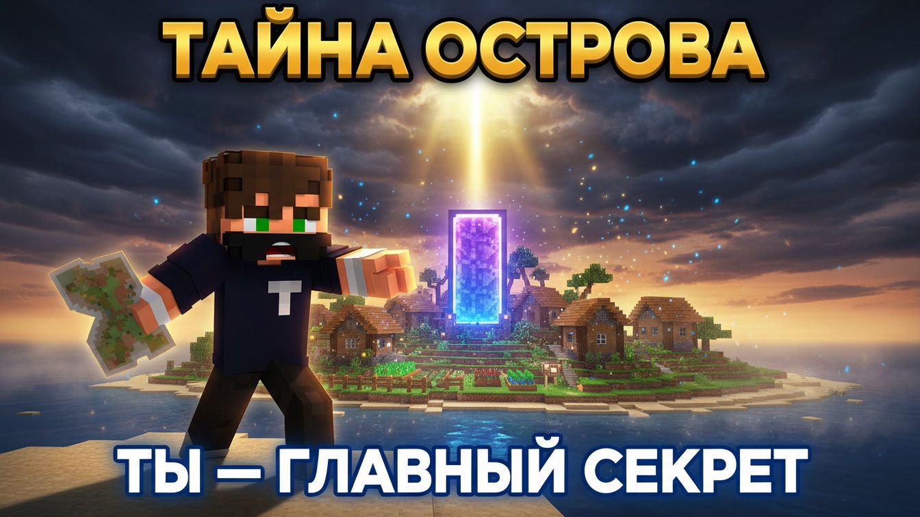 ЭТОТ ОСТРОВ СКРЫВАЕТ ТАЙНУ! / Прохождение карты "Остров, где тайна... Ты!" в Майнкрафт