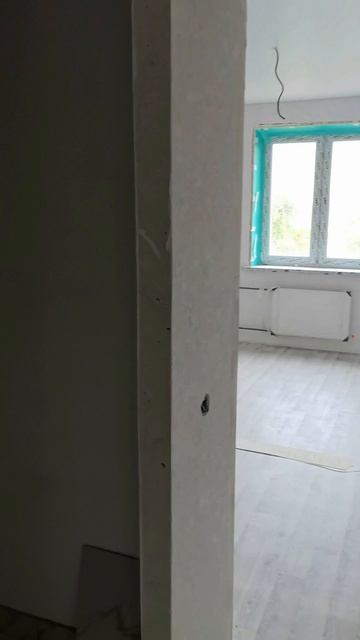 Пермь. Панельные дома. Двухкомнатная квартира на стадии отделки.