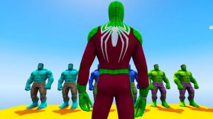 Мультик_ Эпичные падения Человека-паука в GTA 5 — Водные трюки и прыжки, серия 25