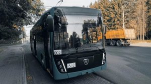 В Курске на линию вышел тестовый троллейбус КАМАЗ